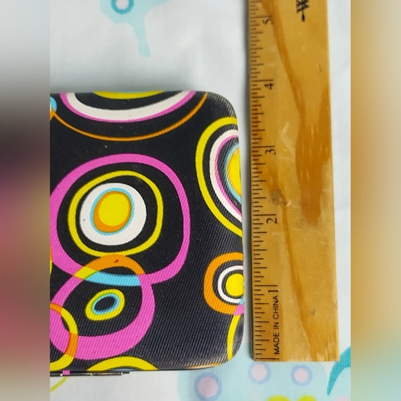 Women's Wallet Clutch Purse Clasp Colorful Hippie Hand Fashion By Metropolitan - Picture 16 of 16